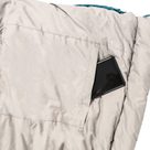 Biopod Wolle Goas Comfort Zip Left Sleeping Bag dark petrol