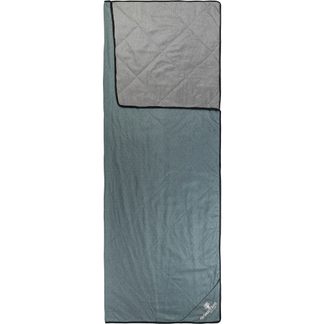 Grüezi Bag - WellhealthBlanket Wool Deluxe Decke smoky blue