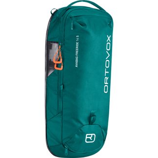 ORTOVOX - Avabag Litric Freeride 16S Zip Stowaway Bag Unisex pacific green