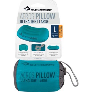 Aeros™ Ultralight Pillow Reisekissen Large aqua