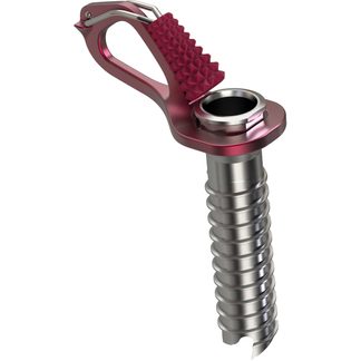 Blue Ice - Aero Ice Screw 10cm red