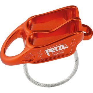 Petzl - Reverso® Sicherungsgerät rot orange