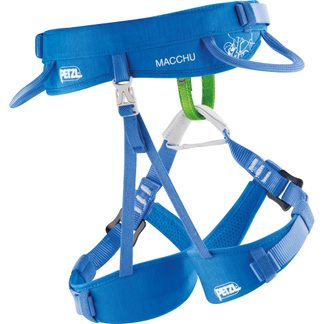 Macchu® Klettergurt Kinder blau
