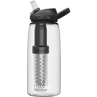 Camelbak - Eddy+ Filtered By LifeStraw® Trinkflasche Edelstahl 1L clear