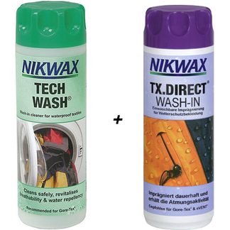 Nikwax - Tech Wash + TX Direct 2 x 300ml