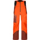 3L Guardian Shell Freeride Pants Men burning orange