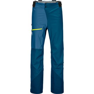 ORTOVOX - 3L Ortler Hardshell Pants Men petrol blue