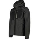 Softshell Jacket Men nero melange