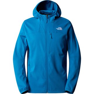 The North Face® - Nimble Hoodie Softshell Jacket Men adriatic blue