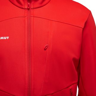 Ultimate VII Softshell Jacket Men mammut red