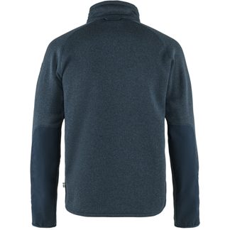 Övik Fleece Zip Sweater Herren navy