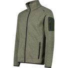 Knit-Tech Fleecejacke Herren kaki