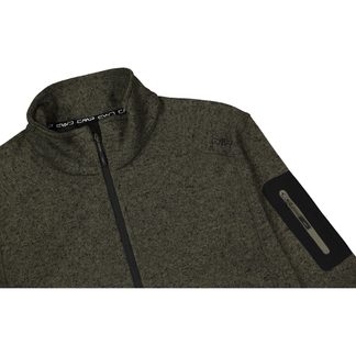 Knit-Tech Fleecejacke Herren olive