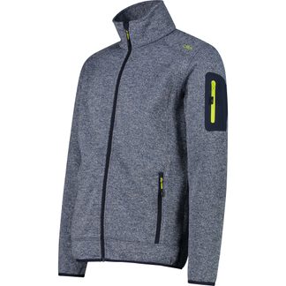 Knit-Tech Fleecejacke Herren blau