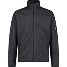 Knit-Tech Fleecejacke Herren schwarz