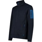 Knit-Tech Fleece Jacket Men blue