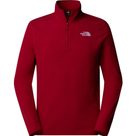 100 Glacier 1/4 Zip Pullover Damen garnet red