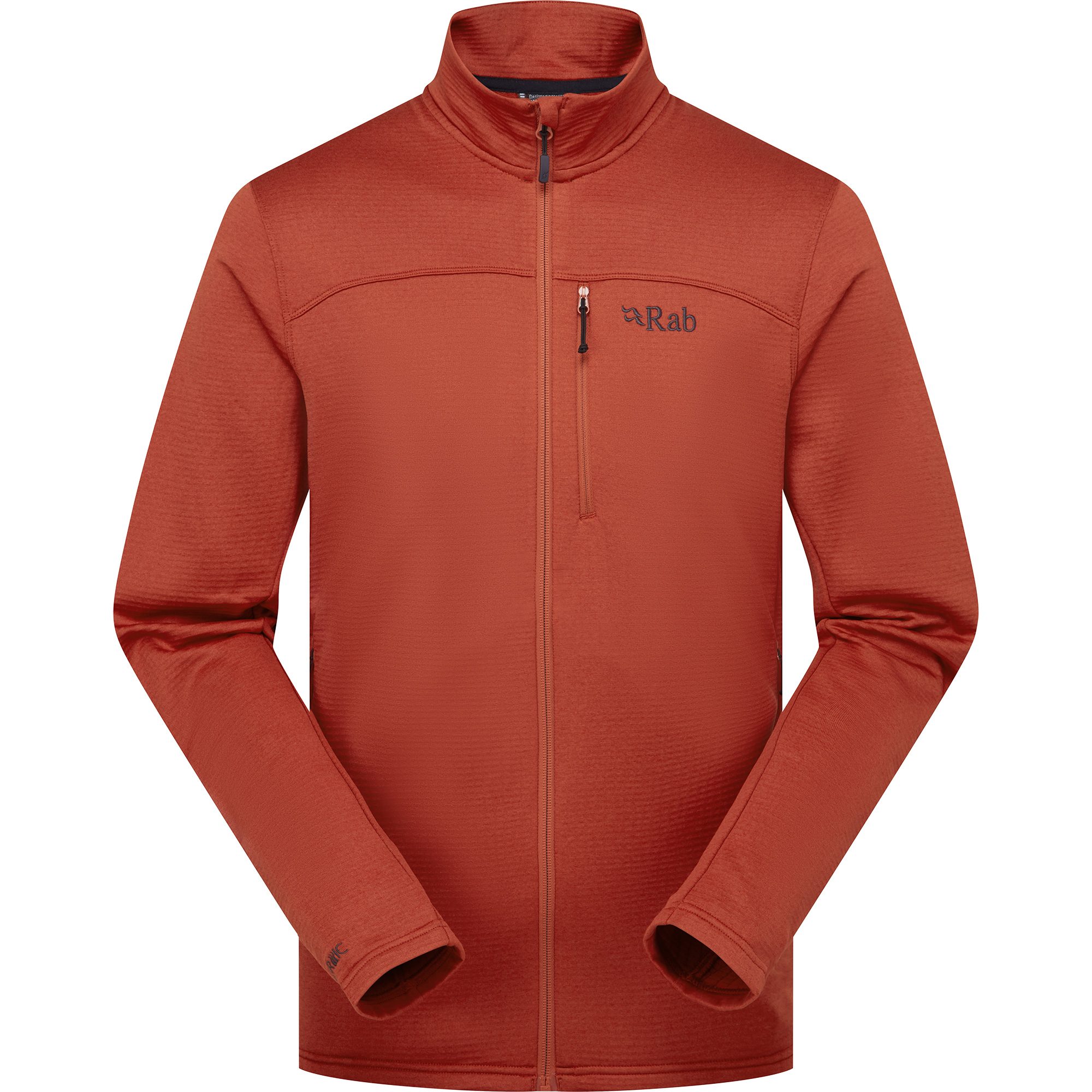 Graviton Fleece Jacket Men tuscan red