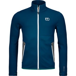 ORTOVOX - Fleece Jacket Men petrol blue