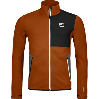 Fleecejacke Herren bristle brown