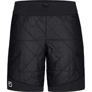 Swisswool Piz Boè Isolations-Shorts Damen black raven