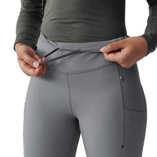 Abisko Värm Trekking Tights Damen black iron grey