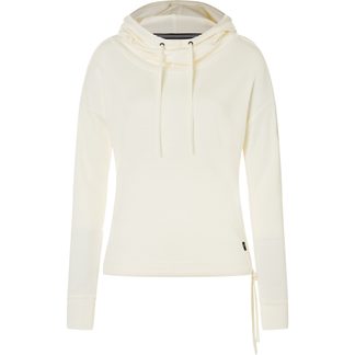 super.natural - Funnel Bio Hoodie Women fresh white