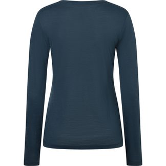 Snow Cat Longsleeve Damen blueberry