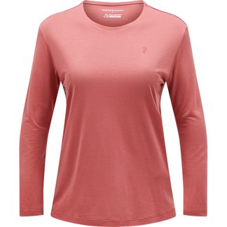 Peak Performance - Delta Longsleeve Damen trek pink