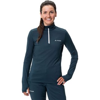 Livigno Halfzip II Fleecepullover Damen dark sea uni