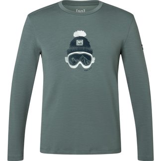 super.natural - Gogeanie Brush Longsleeve Men balsam green