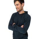 Favorite Bio Hoodie Herren blueberry