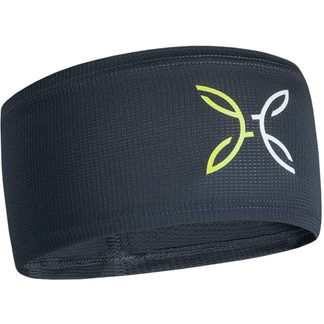 Prisma Headband Unisex piombo verde lime