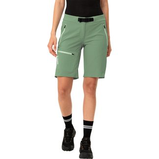 Badile Softshell Shorts Women willow green uni