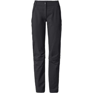 VAUDE - Farley Stretch Capri T-Zip Trekking Pants Women black