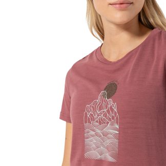 Preikestolen Cliffs T-Shirt Damen roan rouge