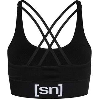 Super Top Sports Bra Women jet black