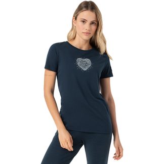 Bio J Heartwood T-Shirt Damen blueberry