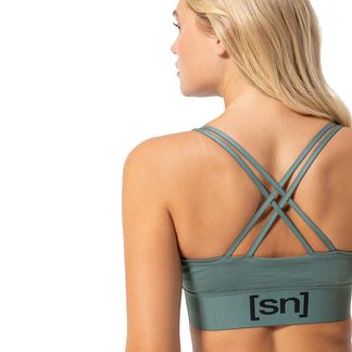 Super Top Sports Bra Women balsam green