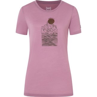 Preikestolen Cliffs T-Shirt Damen orchid