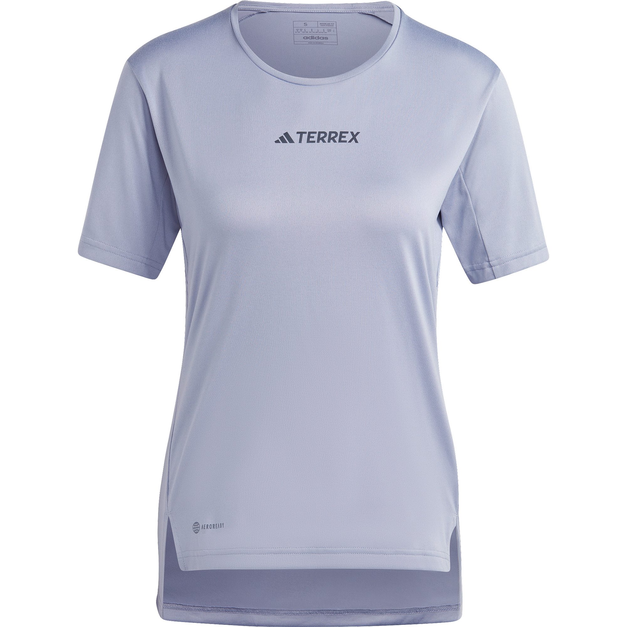 T-Shirt adidas TERREX violet - Terrex silver Women Shop Multi Bittl at Sport
