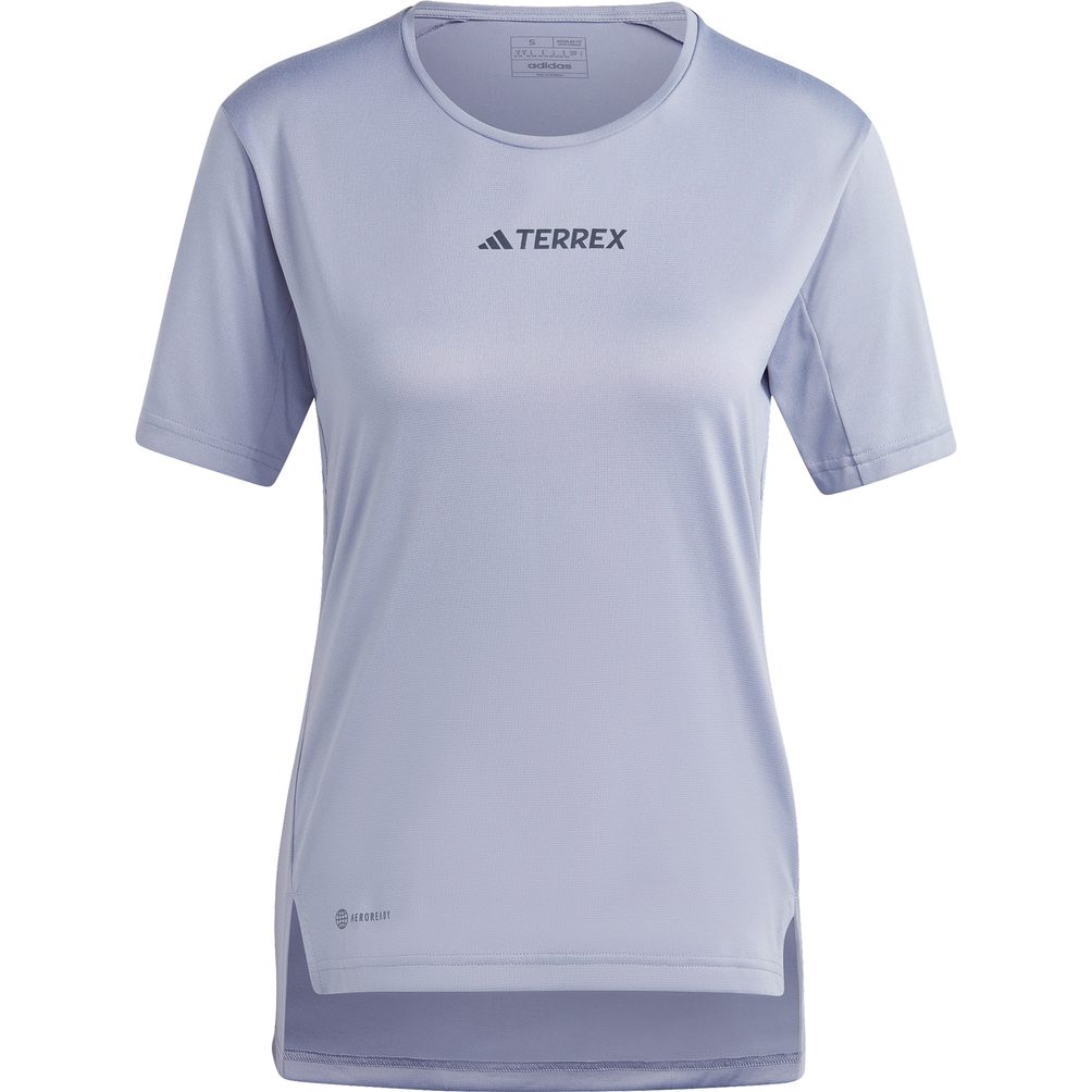 adidas TERREX - Terrex Bittl Sport T-Shirt silver violet Multi at Women Shop