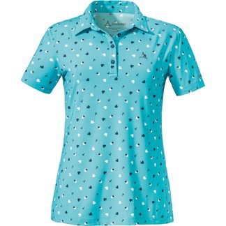  Achhorn Polo Shirt Damen mediumturquoise