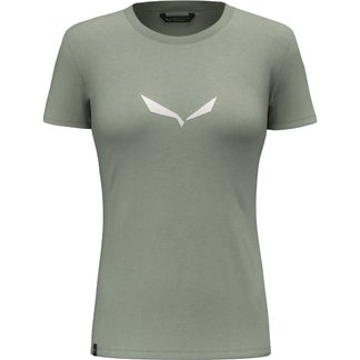 SALEWA - Solid Dry T-Shirt Damen shadow