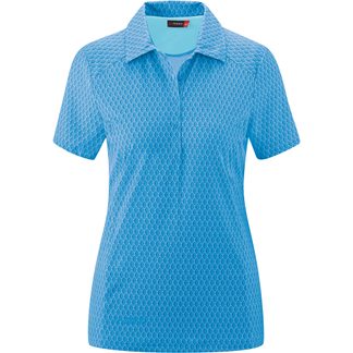 Pandy Polo Shirt Women blue allover