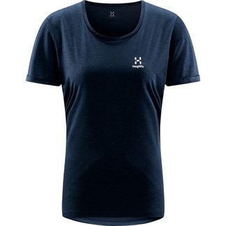 Haglöfs - Ridge Hike T-Shirt Damen tarn blue solid