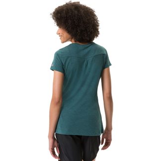 Skomer Print II T-Shirt Women mallard green