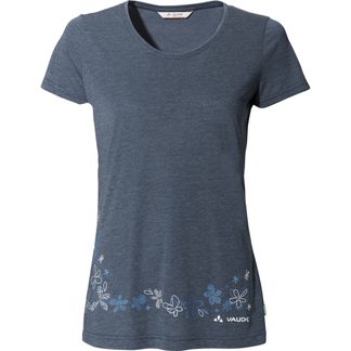 VAUDE - Skomer Print II T-Shirt Damen dark sea