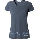 Skomer Print II T-Shirt Women dark sea