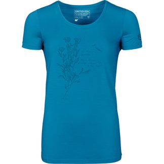 ORTOVOX - 120 Cool Tec Sweet Alison T-Shirt Damen heritage blue